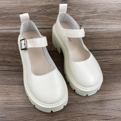 Mary Jane Campus Small Leather Shoes Black Mary