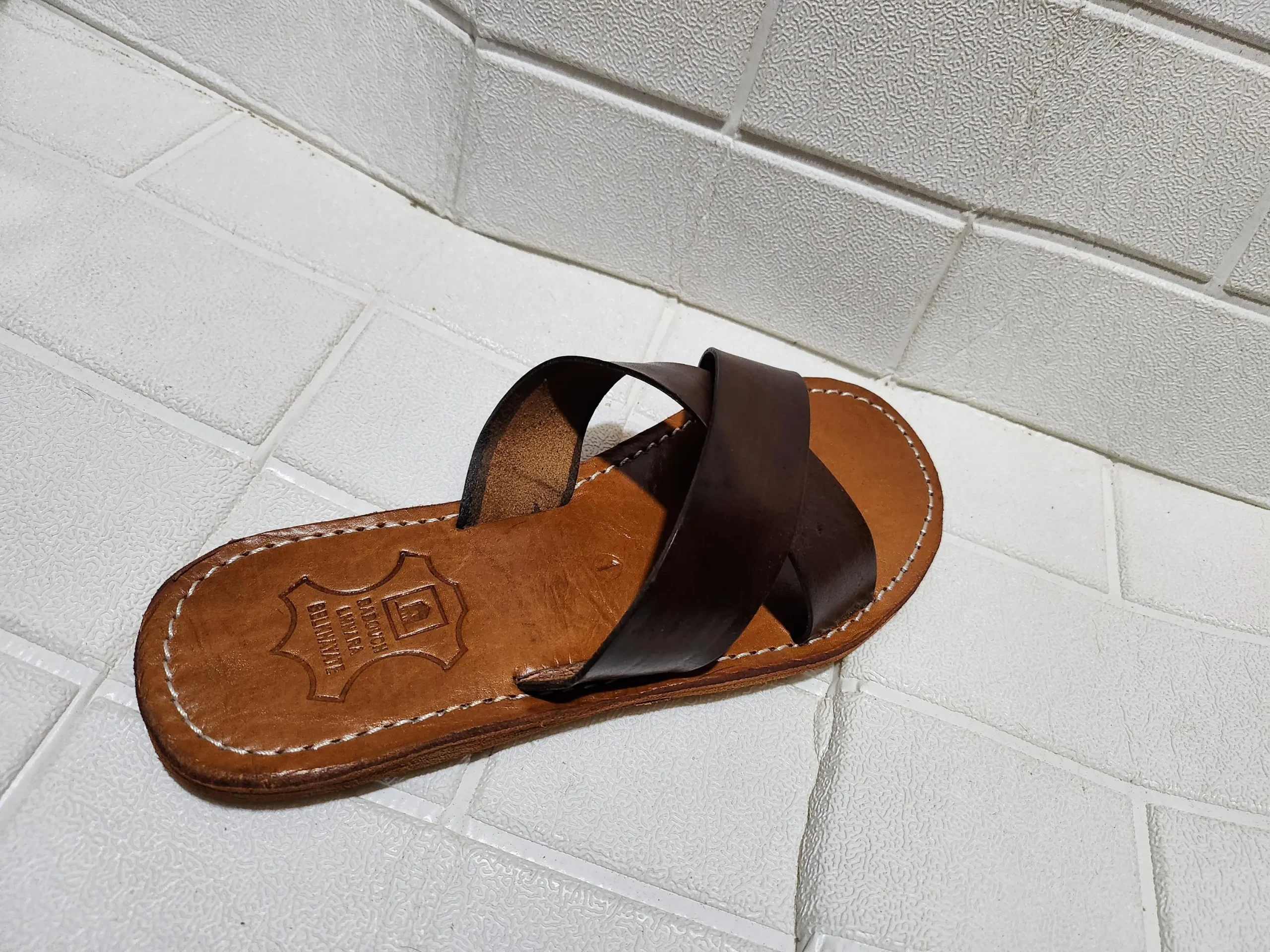 Women’s Criss Cross Moroccan Leather Sandals